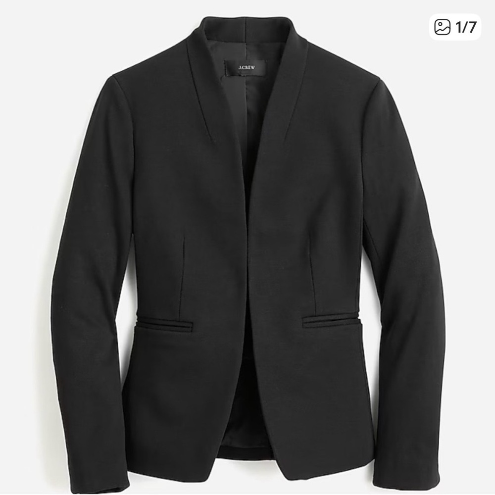 J. Crew Going Out Blazer- never worn. Size  8 -  matching pants available